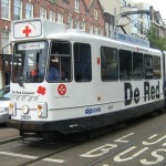 Wheelchair and mobility scooter tour in Amsterdam with the Red Croser tram